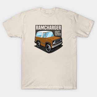 Medium Gold Ramcharger - 1974 T-Shirt